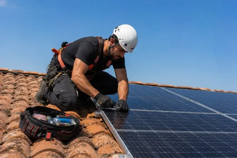 Maintenance et monitoring de panneaux solaires à Labastide-Beauvoir